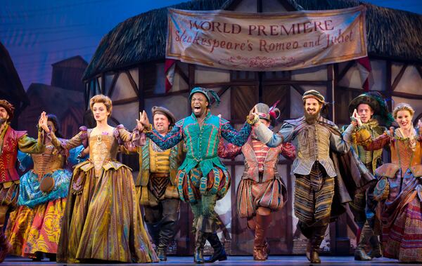  The national touring cast of "Something Rotten!". Photo: Jeremy Daniel