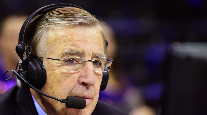 Brent Musburger began his broadcast career in 1968.