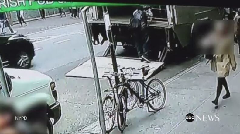 NYPD releases video of the theft
