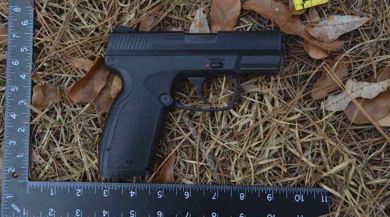 This was the BB air gun used by a man who was fatally shot by officers in Savannah.