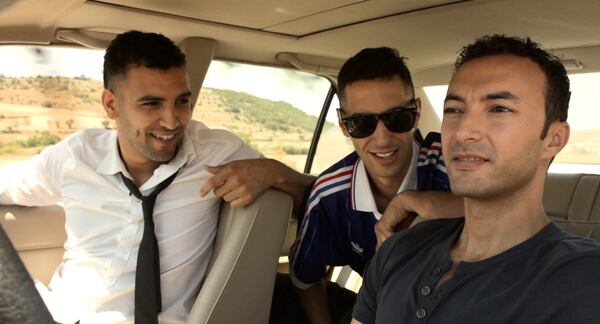 Three friends drive from the Netherlands to Morocco to deliver a taxi to a family friend in "Rabat" from the Netherlands. Courtesy of the European Film Festival of Atlanta