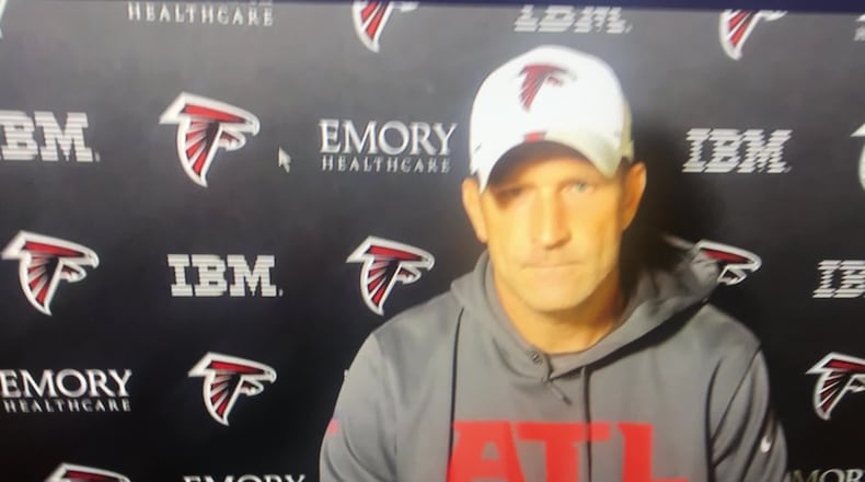 Falcons’ Ben Kotwica on the onside kick blunder