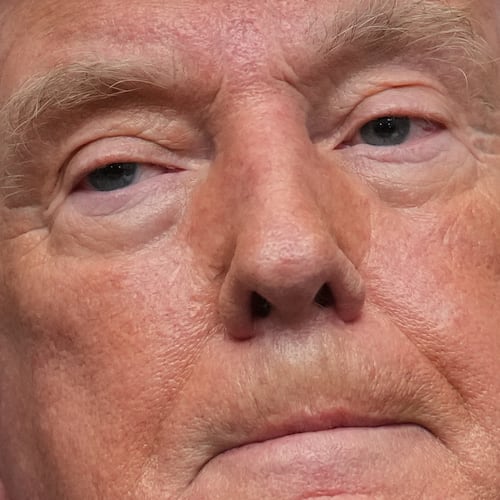 President Donald Trump speaks during a meeting with technology leaders in the Roosevelt Room of the White House, Wednesday, Aug. 19, 2026, in Washington. (AP Photo/Jacquelyn Martin)