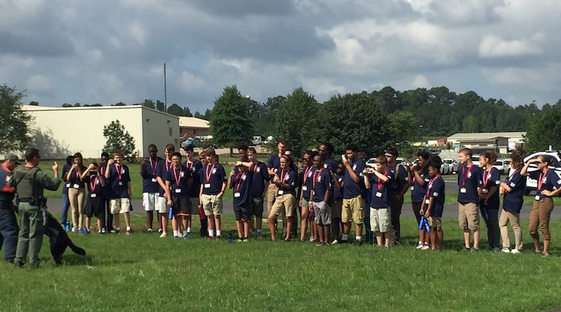 The Gwinnett County Police Department is accepting applications now for this summer’s free Youth Police Academy. (Courtesy Gwinnett County)