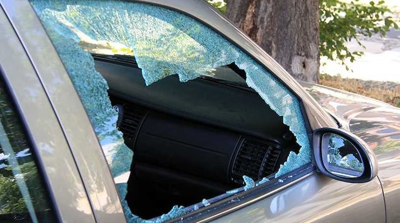 Alpharetta police said they several cars were broken into Tuesday, June 25, 2019 and had computer equipment stolen.