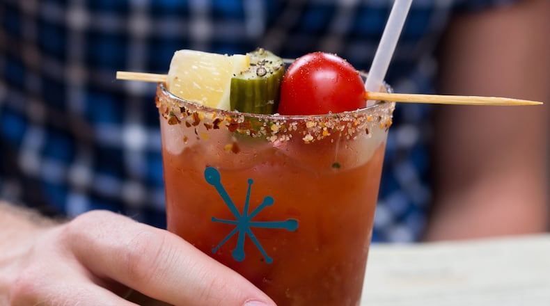 The Bangkok Bloody Mary at Snooze has fish sauce, cilantro and other savory elements to complement the vodka and house mix.
