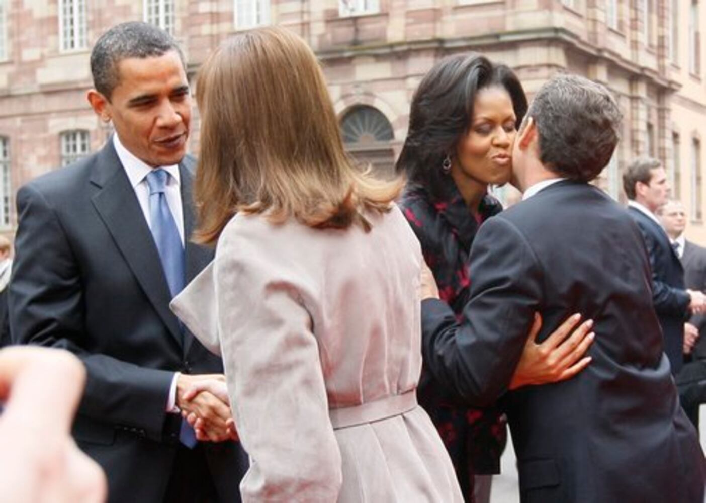 Obamas visit France, Germany