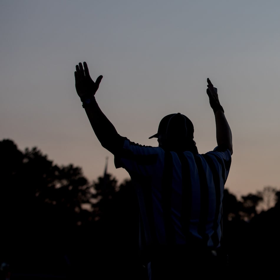Marco Huff broke a Georgia high school legend’s school record with a 99-yard touchdown run Friday, Sept. 4, 2026, in his team’s 34-7 victory over Elbert County. (Branden Camp for the AJC 2017)