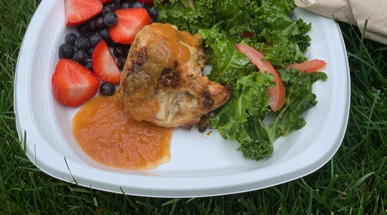 For bone-in chicken cooked to perfection, place hot coals on only one-half of the grill, then move the chicken between the hot and cooler sides as needed. CONTRIBUTED BY KELLIE HYNES