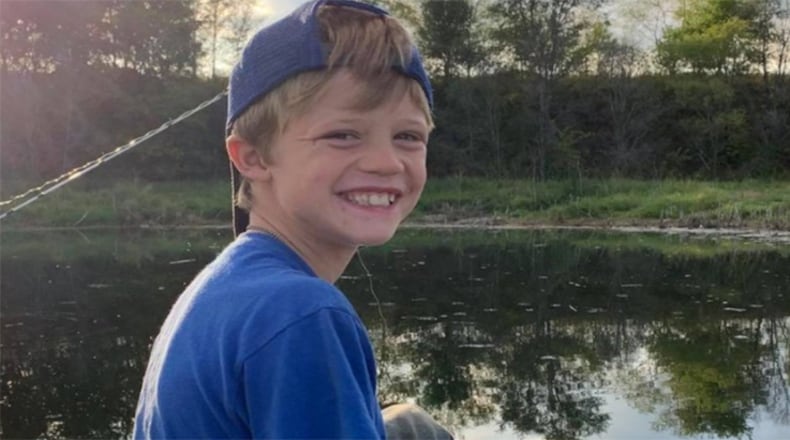 Ricky Lee Sneve, 10, was on a fishing trip about 7 p.m. Saturday with his family when three of his younger siblings fell off their boat and into the water, according to the Argus Leader in Sioux Falls. He drowned but managed to get his little sister to shore.