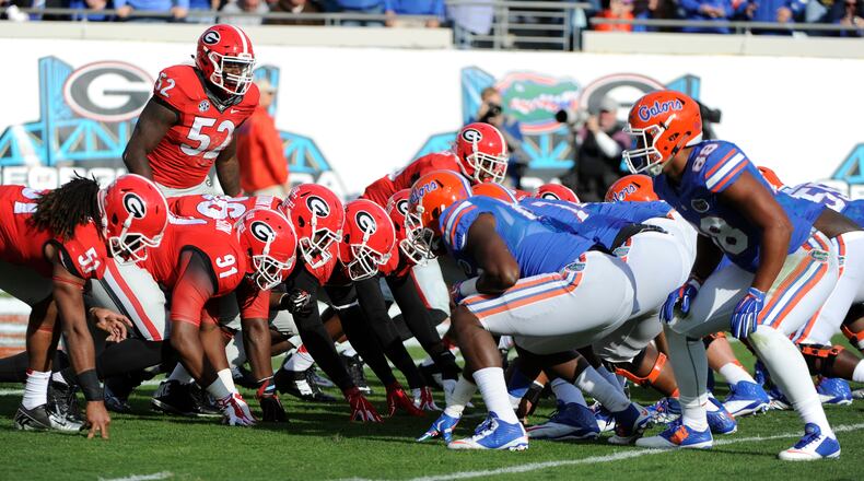 Georgia and Florida renew their annual rivalry Saturday in Jacksonville, Fla.