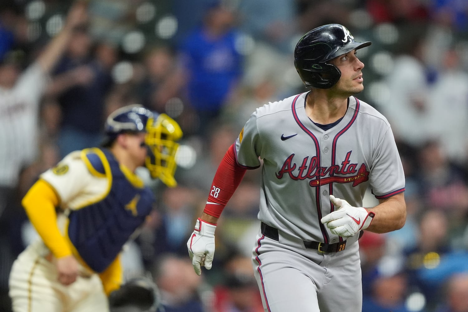 Braves Brewers Baseball