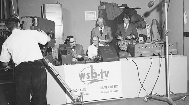 An historical photo off WSB-TV from 1948. CREDIT: WSB-TV archives