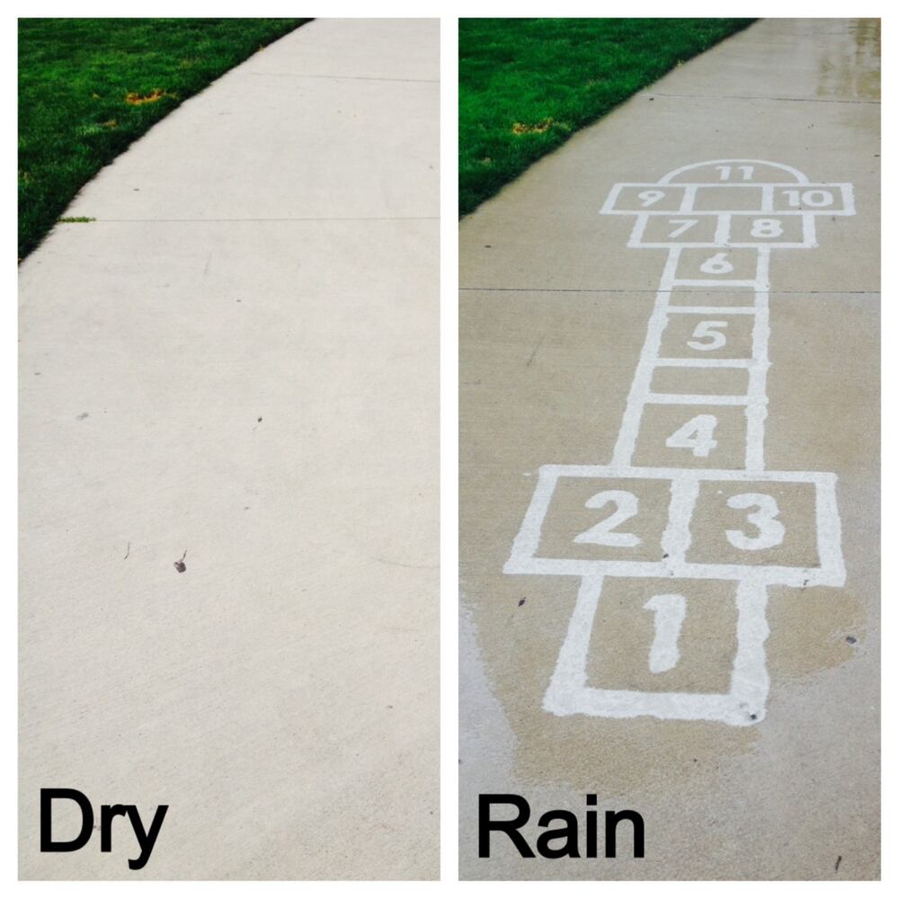 PHOTOS: Seattle invisible art revealed in rain