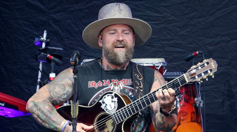 The Zac Brown Band entertained a large Truist Park crowd on Friday, June 17, 2022, on their Out in the Middle tour. (Photo: Robb Cohen for The Atlanta Journal-Constitution)