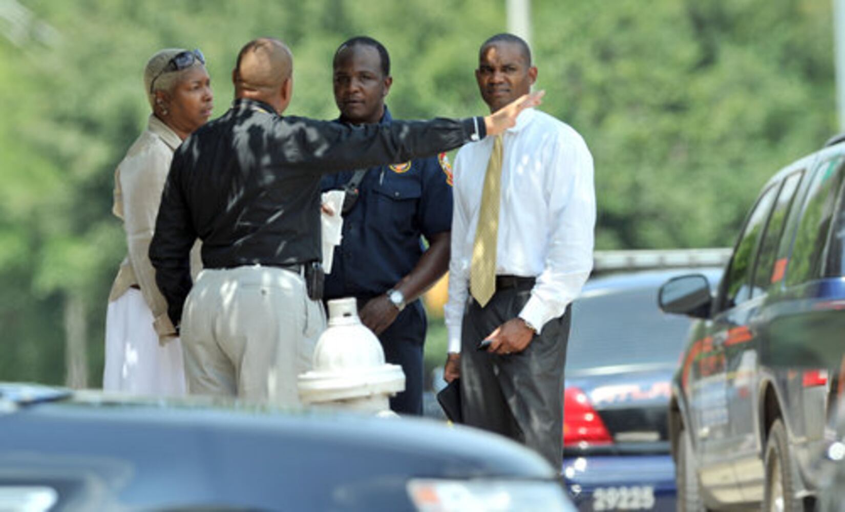 Police swarm Capitol after shooting