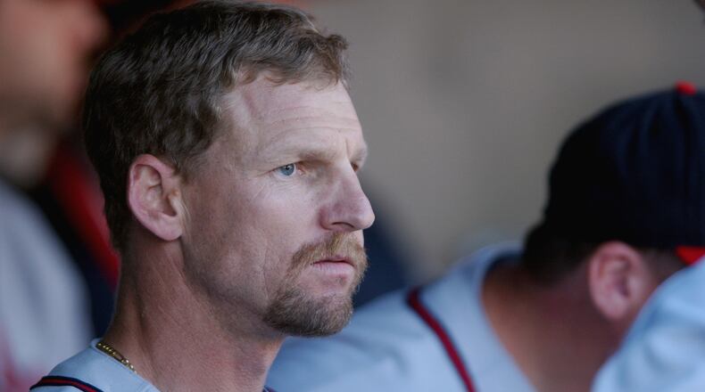 Second baseman Keith Lockhart played with the Atlanta Braves from 1997 to 2002.