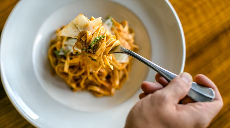 Spaghetti Pomodoro at il Giallo in Sandy Springs. / Handout photo Spaghetti Pomodoro at il Giallo in Sandy Springs. / Handout photo