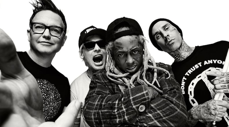 Blink-182 and Lil Wayne will visit Atlanta this summer.