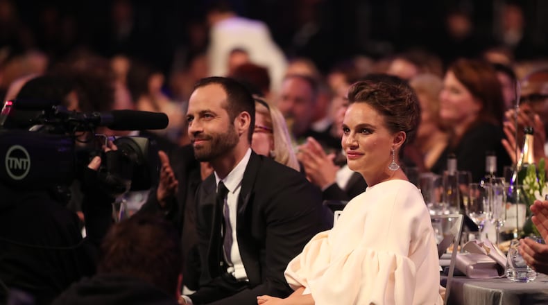LOS ANGELES, CA - JANUARY 29: Choreographer Benjamin Millepied and actor Natalie Portman attend The 23rd Annual Screen Actors Guild Awards at The Shrine Auditorium on January 29, 2017 in Los Angeles, California. 26592_012 (Photo by Christopher Polk/Getty Images for TNT)