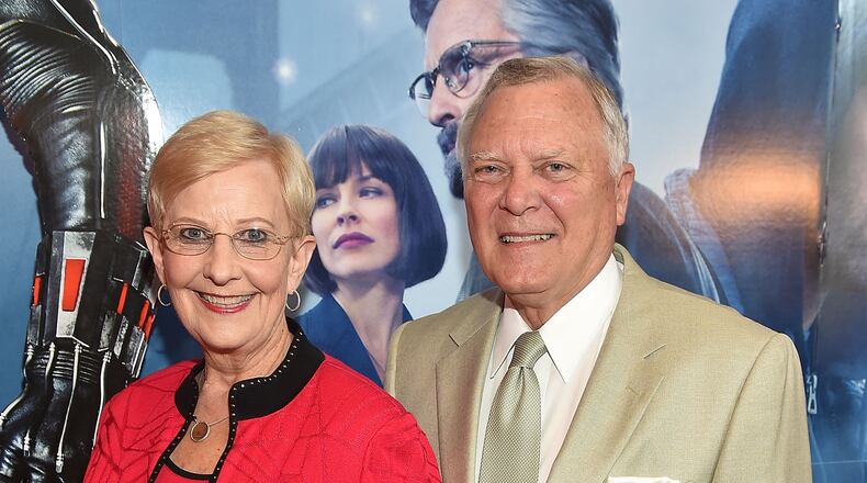 First Lady Sandra Deal and Georgia Gov. Nathan Deal attend the "Ant-Man" Atlanta cast and crew Screening at Regal Atlantic Station. Photo by Paras Griffin/Getty Images for Marvel Studios