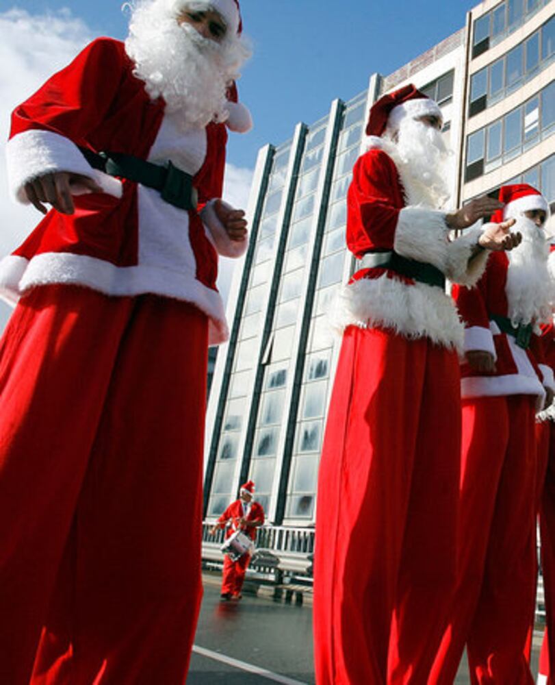 Santa Around the World