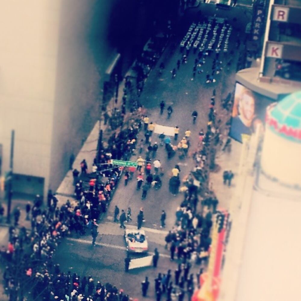 Instagram photos from the Chick-fil-A Bowl Parade