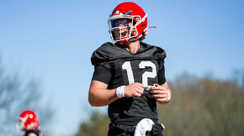 Georgia football spring practice