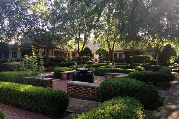 The Frank Thiebaut Garden is the largest of several gardens at Hospice Atlanta Center.