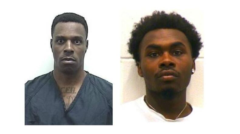 Termedric Faust (left) and Christopher Akilnyay Burnett