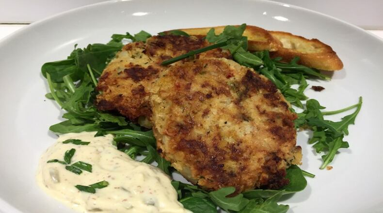 Fish and Shrimp Cakes. (Susan Selasky/Detroit Free Press/TNS)