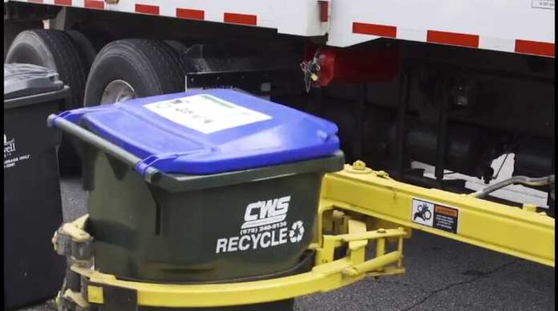 The city recently reminded people on Facebook with a video that, starting April 1, residents will have new rules on how and where to place their recycling outside because the contractor will start using vehicles with automatic loading arms to grab the bins and chuck the waste. The contractor is exchanging homeowners’ 18-gallon bins with 65-gallon bins to facilitate automation.