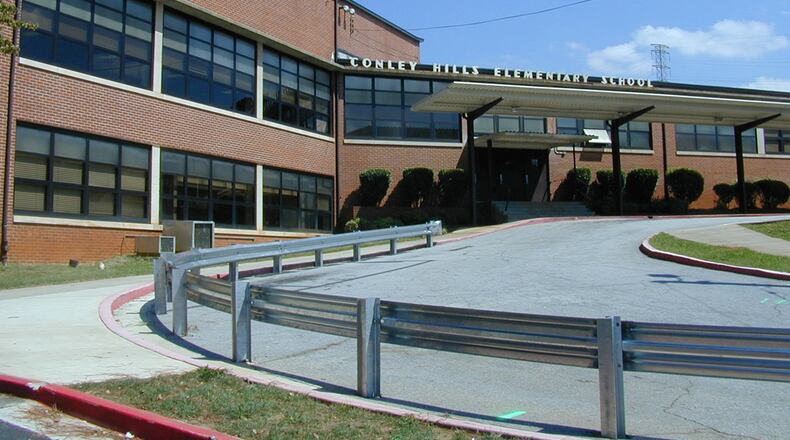 The Fulton County Board of Education is deciding the fate of Conley Hills Elementary School in East Point. (Fulton Schools photo)