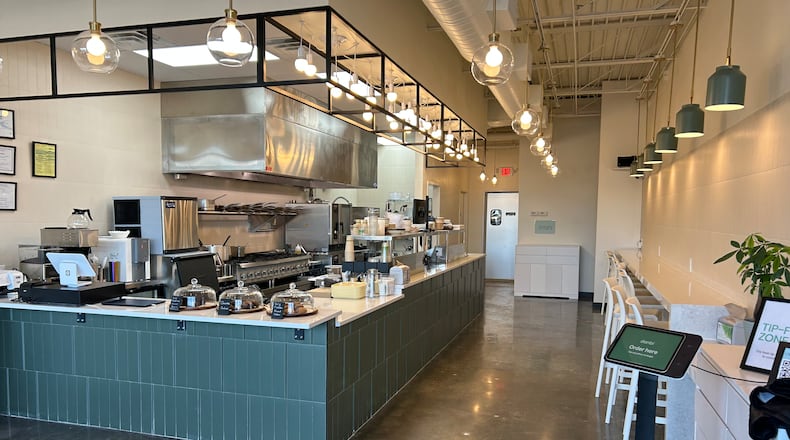 Danbi Seasonal Kitchen has opened in Chamblee with a chef-driven menu of healthy foods. (Olivia Wakim/AJC)
