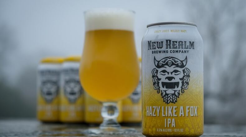 New Realm’s Hazy Like A Fox IPA