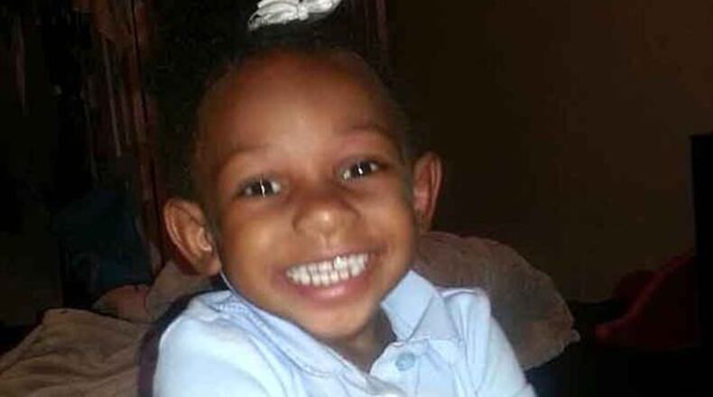 Cobb County police believe 2-year-old Zaryaha Emile was left inside a day care van for at least five hours on May 5. (Family photo)