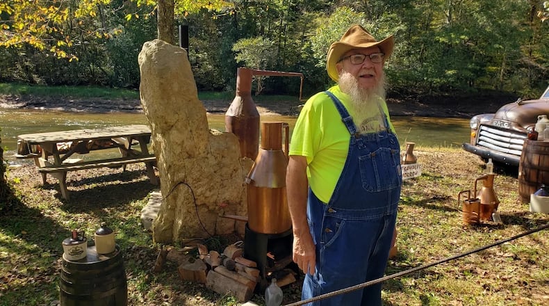 During the Sorghum Festival in Blairsville, sorghum syrup will be brewed on site as attendees sample delicacies made from the syrup. Courtesy of Enotah CASA