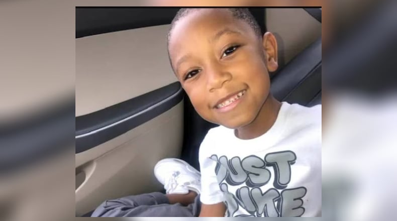 Jayveon Pruitt, 5, died after being stabbed to death in his Gwinnett County home, according to police.