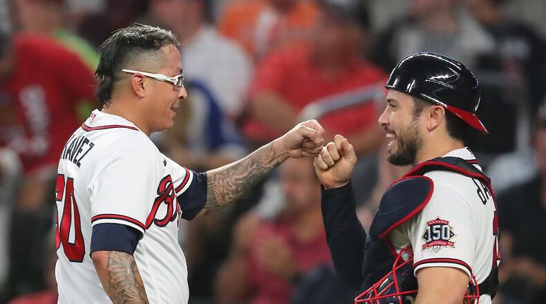 The Braves signed reliever Jesse Chavez to a minor-league deal that will pay him $1.2 million if he’s in the major leagues, a person with knowledge of the situation confirmed to The Atlanta Journal-Constitution. (Curtis Compton / Curtis.Compton@ajc.com)