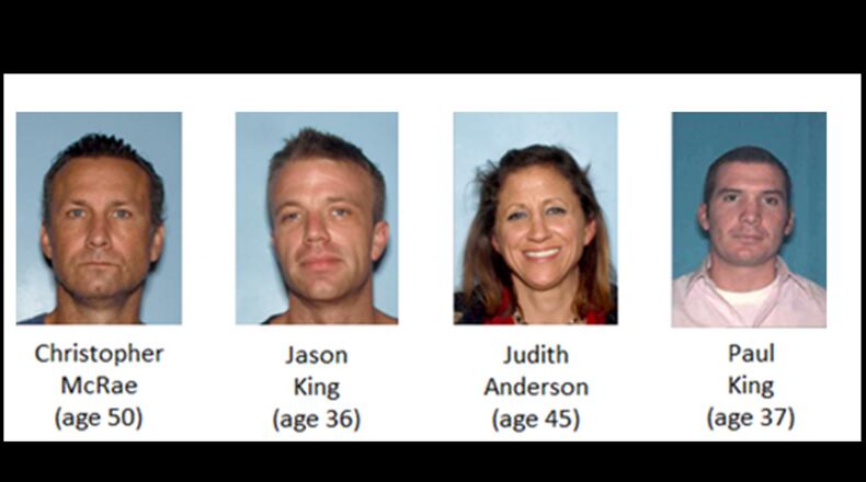 Police are looking for four suspects in a series of thefts across Gwinnett County.