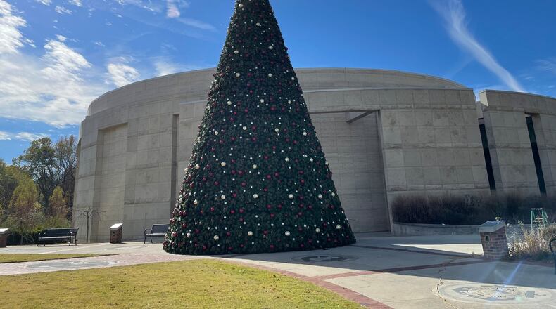 As a new tradition, the first Christmas tree has been lit by the Atlanta History Center. (Courtesy of Atlanta History Center)