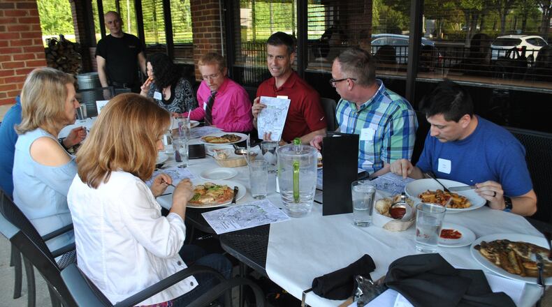 Duluth leaders will hold their next Connect Duluth civic meeting on Aug. 15 at Epicurean Café. Shown here: Connect Duluth meets at Roma Italiano Ristorante. Courtesy City of Duluth