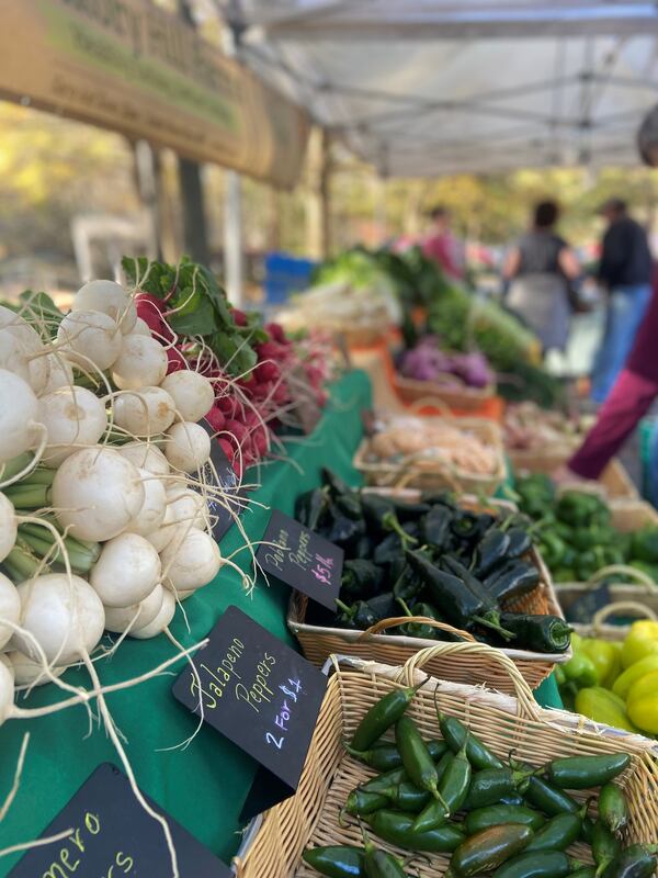The Saturday morning Freedom Farmers Market offers produce fresh from local farmers. 
(Courtesy of Freedom Farmers Market)