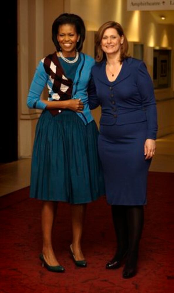 Michelle Obama's fashion splash