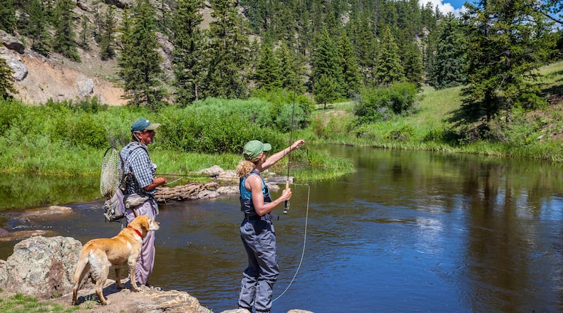 Pools and rapids on the 40-mile long Tarryall River offer a variety of fishing adventures. (Steve Haggerty/Colorworld/TNS)