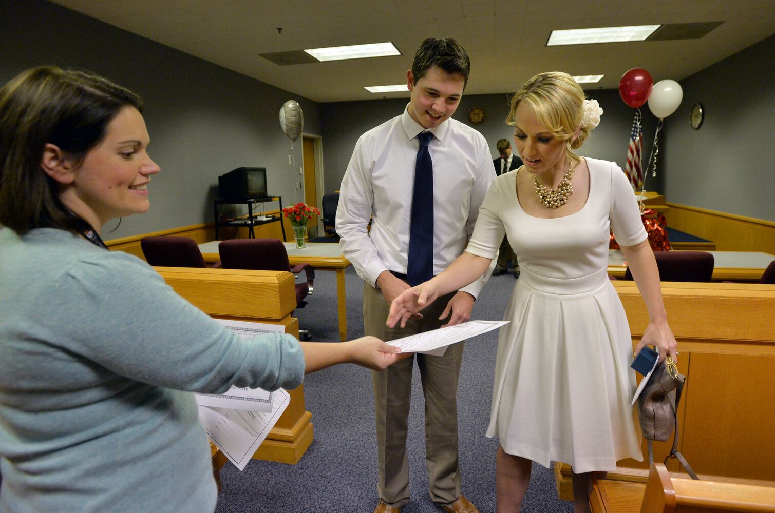 11/12/13 Weddings at Gwinnett County Probate Court