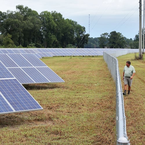 The Southeast historically has lagged the rest of the country in adding solar to the power grid. But the region has seen a surge in the renewable energy source. (Bob Andres/AJC)