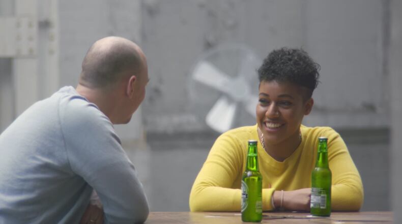 Screenshot from Heineken's new politically-charged ad.