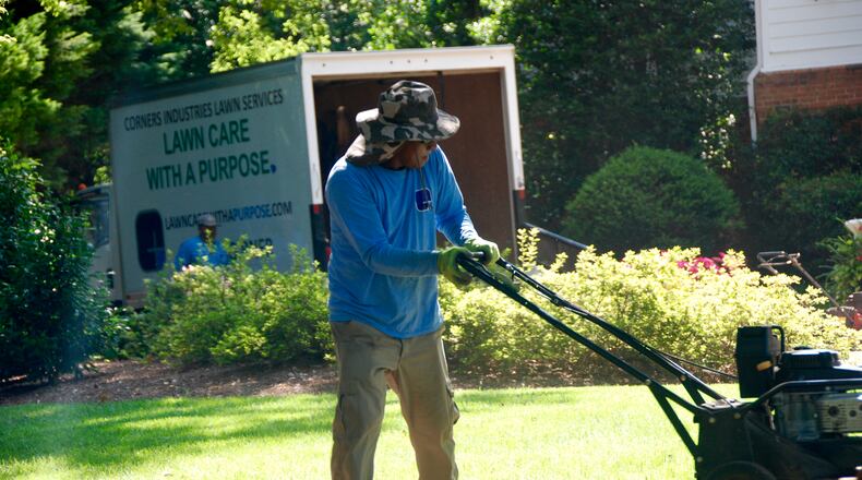 Employed by Corners Industries is Jose Vichez who has been with the organization since 2017. The lawn care business never missed a beat during the pandemic allowing the parents to receive continued insurance and income.