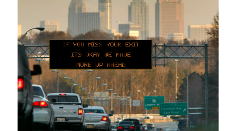 The Georgia Department of Transportation announced the winners of a contest to compose new highway safety messages.